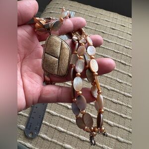 LUC 925 stamp Lucas Lameth preowned necklace